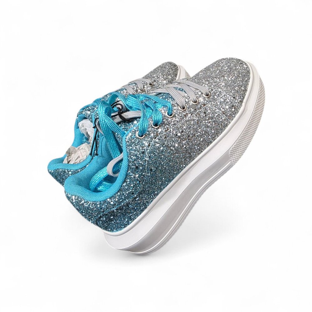 Tennis Shoes, Platform with Bling